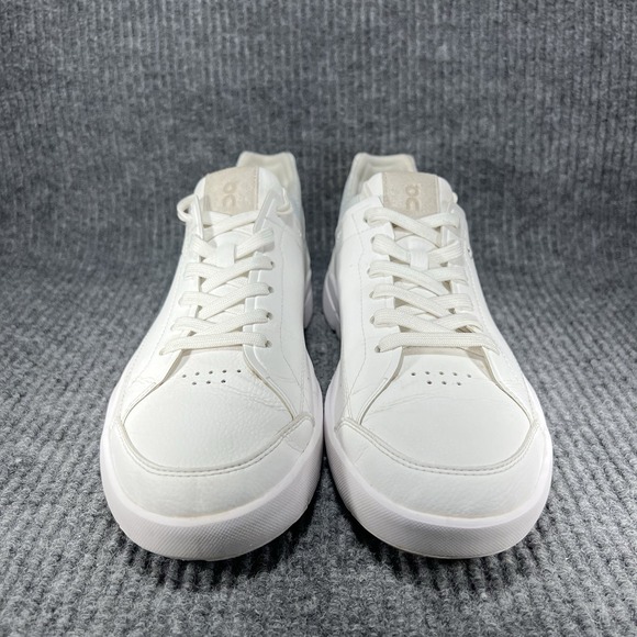 On The Roger Centre Court Women's Size 9 Neutral Arctic Pearl Tennis Shoes - Picture 3 of 12